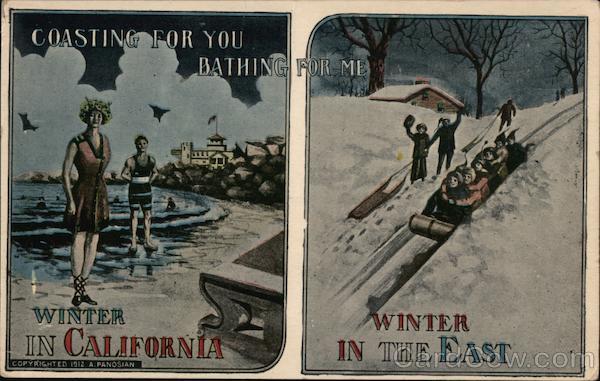 Coasting for you Bathing for me California