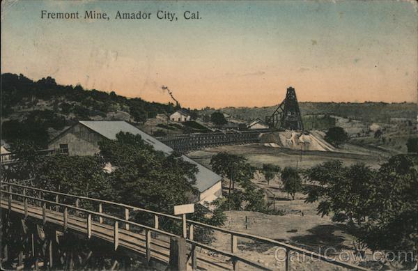 Fremont Mine Amador City California