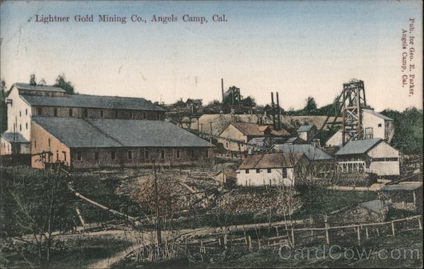 Lightner Gold Mining Co. Angels Camp California
