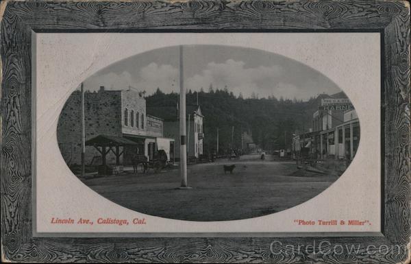 Lincoln Ave Calistoga California