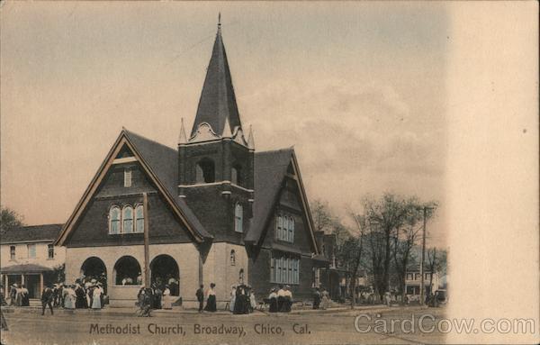 Methodist Church, Broadway Chico California