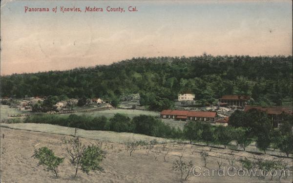 Panorama of Knowles, Madera County California