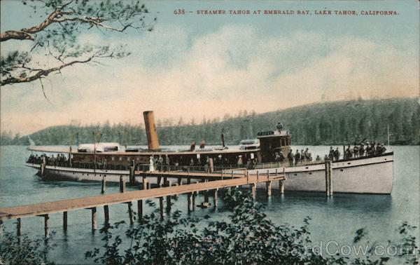 Steamer Tahoe at Emerald Bay Lake Tahoe California
