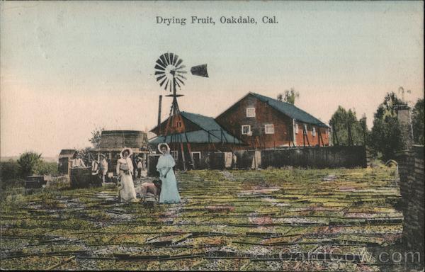 Drying Fruit Oakdale California