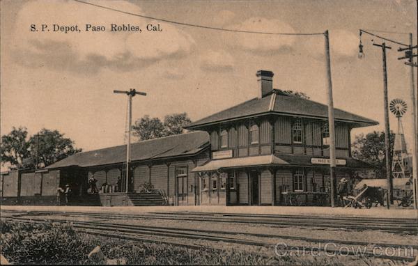 Southern Pacific Depot Paso Robles California