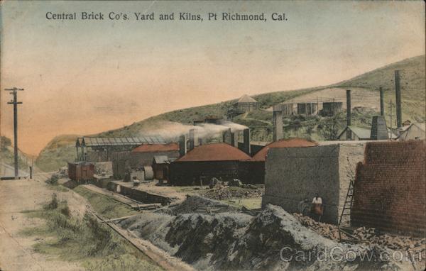 Central Brick Co's. and Kilns Point Richmond California