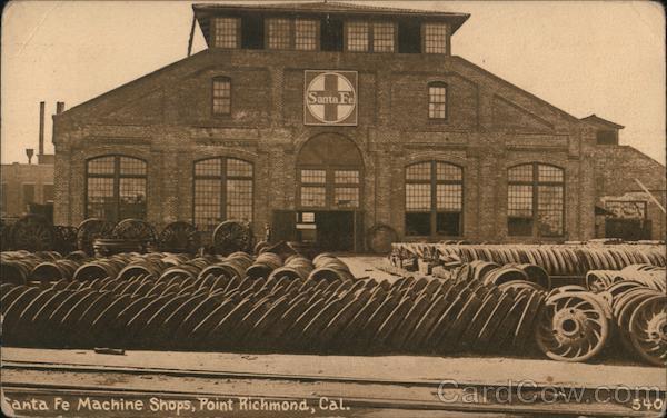 Santa Fe Machine Shops Point Richmond California