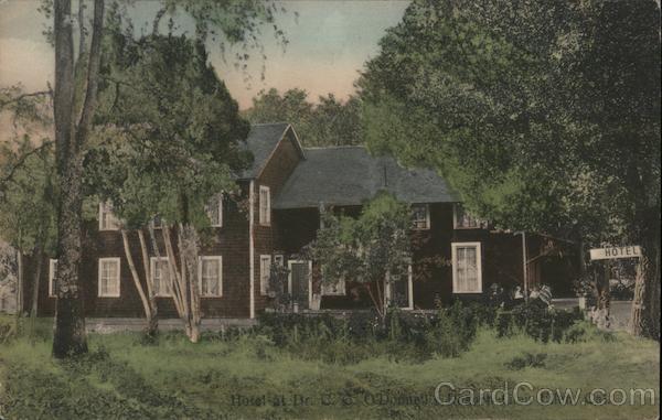 Hotel at Dr. C. C. O'Donnell's Resort Glen Ellen California
