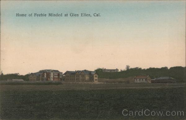 Home of Feeble Minded Glen Ellen California