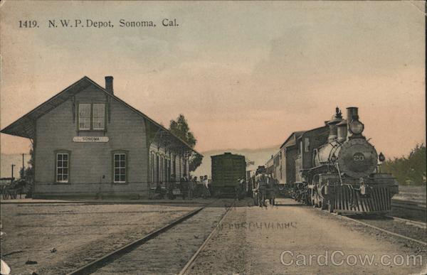 N.W.P. Depot Sonoma California