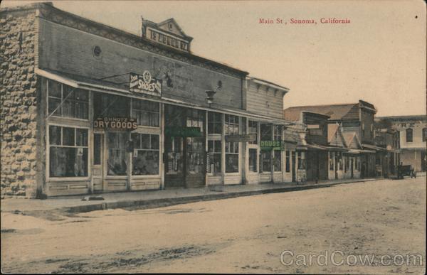 Main St. Sonoma California