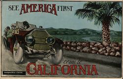 See America First Come To California Postcard Postcard Postcard