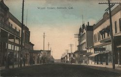 Wyatt Street Antioch, CA Postcard Postcard Postcard