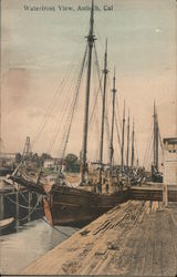 Waterfront View Postcard