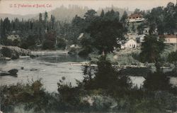 US Fisheries, Baird Lakehead, CA Postcard Postcard Postcard