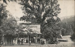 Bartlett Springs Store Postcard