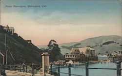 Hotel Belvedere California Postcard Postcard Postcard
