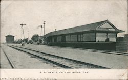 S.P. Depot Biggs, CA Postcard Postcard Postcard