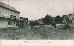 Street View Bolinas, CA Postcard Postcard Postcard