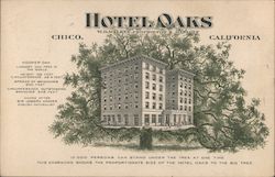 Hotel Oaks Postcard