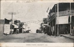 Loring Avenue Crockett, CA Postcard Postcard Postcard