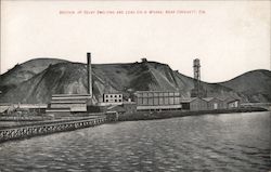 Section of Selby Smelting and Lead Co.'s Works Postcard