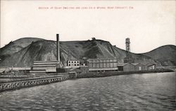 Section of Selby Smelting and Lead Co.'s Works Crockett, CA Postcard Postcard Postcard