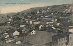Birdseye View Crockett, CA Postcard Postcard Postcard