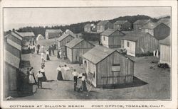 Cottages at Dillon's Beach - Post Office Postcard