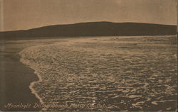 Moonlight Dillon Beach Marin Co Postcard