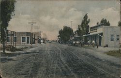 Main St Exeter, CA Postcard Postcard Postcard