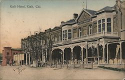 Galt Hotel California Postcard Postcard Postcard