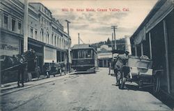 Mill St. Near Main Postcard