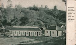 Magnesia Tub, Borax Plunge, and Hot Iron and Sulphur Baths Postcard