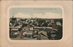 Main St Looking South Postcard