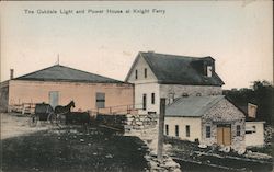 The Oakdale Light and Power House at Knight Ferry Knights Ferry, CA Postcard Postcard Postcard