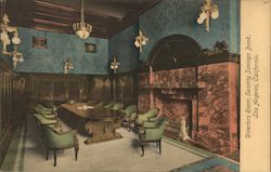 Directors Room, Security Savings Bank Postcard