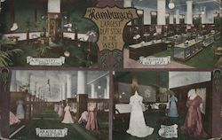 Hamburgers Largest Dept Store in the West Postcard