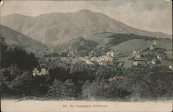 City View, Mount Tamalpais Mill Valley, CA Postcard Postcard Postcard