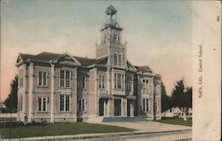 Central School Postcard