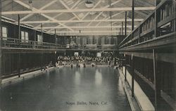 Napa Baths Postcard