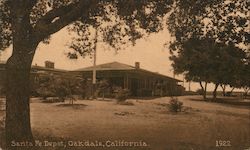 Santa Fe Depot Postcard