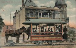 Rapid Transit 1895 Postcard