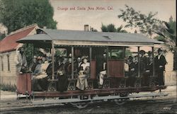 Orange and Santa Ana Motor Postcard