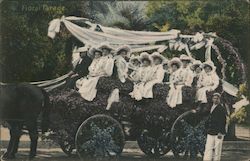 Floral Parade Postcard