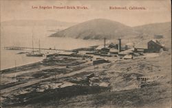 Los Angeles Pressed Brick Works Richmond, CA Postcard Postcard Postcard