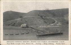 Sholin's Fishing Resort-Point San Pablo Richmond, CA Postcard Postcard Postcard