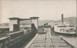 Sante Fe Dock Postcard