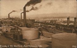 Standard Oil Company Plant Postcard