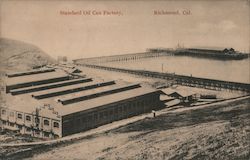 Standard Oil Can Factory Richmond, CA Postcard Postcard Postcard